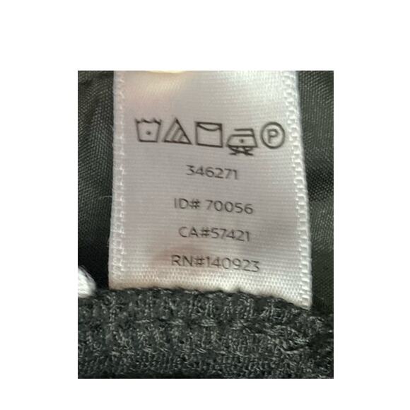 Ann Taylor Loft Women's Black Marisa Quilted Texture 26" Inseam Ankle Pants SZ 6 - Picture 9 of 9